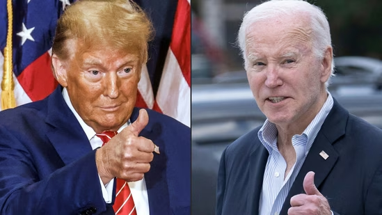 trump and bieden file photo