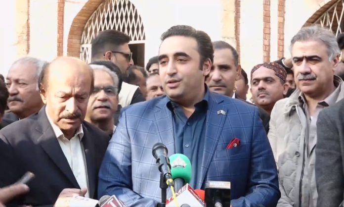 Photo TV speech Bilawal Bhitto