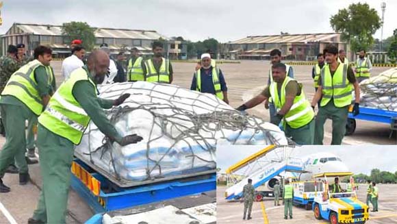 پاک فضائیہ کی امدادی سرگرمیاں جاری:48 ٹن سامان پشاورمنتقل کیا