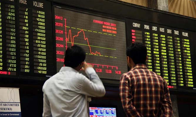 سرحدی تناؤ:اسٹاک مارکیٹ میں 4 ہزار پوائنٹس کی بڑی مندی